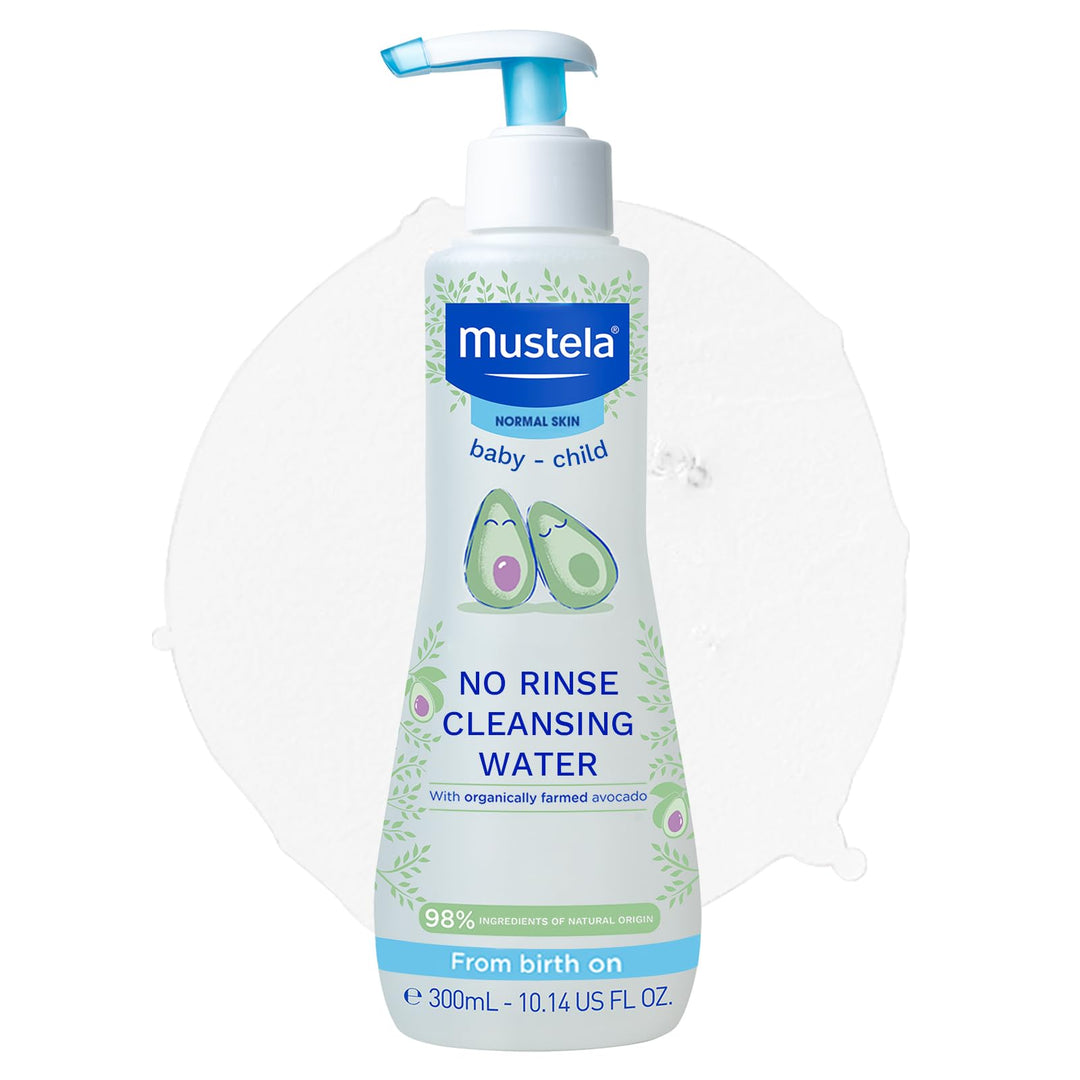 Mustela EAU Nettoyante Sans Riçange 300 Ml Aromático 300 ml (1er Pack), Aromático 300 ml (1er Pack)