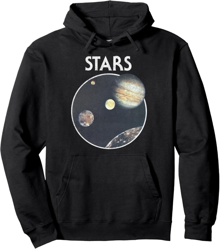 Trendy Stars Galaxy Painting Pullover Hoodie
