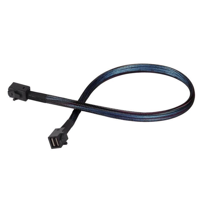 SilverStone SST-CPS04 - Internes Mini SAS HD Kabel mit beidseitigen SFF8643 Steckern, unterstützt SA