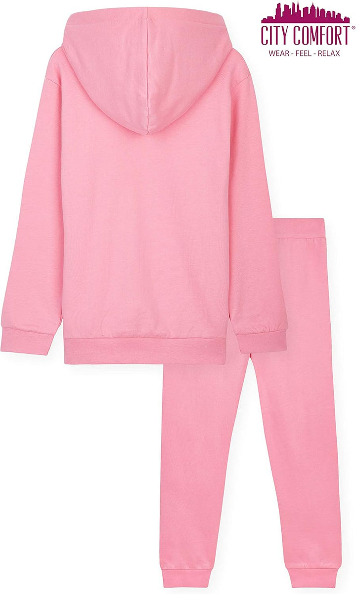 CityComfort Trainingsanzug Kinder, Jogginganzug für Jungen und Mädchen, Sportanzug Kinder, Hoodie un