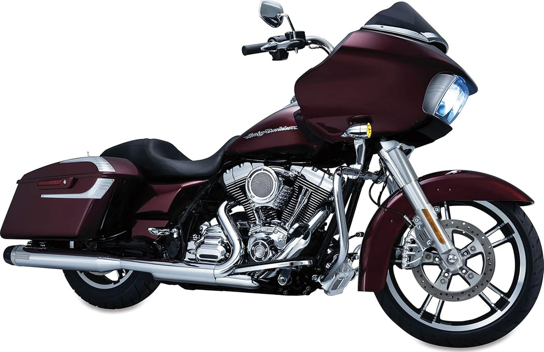 Kuryakyn 1 Paar Premium ISO Lenkergriffe für elektronische Drosselklappensteuerung 2014-19 Harley-Da