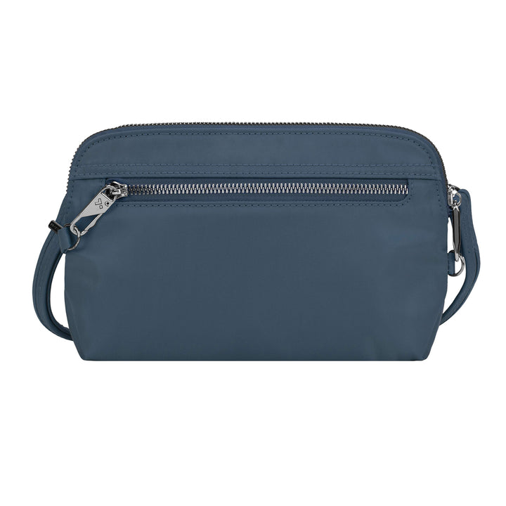 Travelon Damen Anti-theft Tailored Convertible Crossbody Clutch Umhängetasche Einheitsgrösse Pfau, E