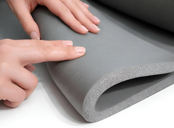 diMio Komfort-Gymnastikmatte Yogamatte in 185x60x1cm, 185x60x1.5cm, 185x90x1.5cm, 200x100x2 mit Trag