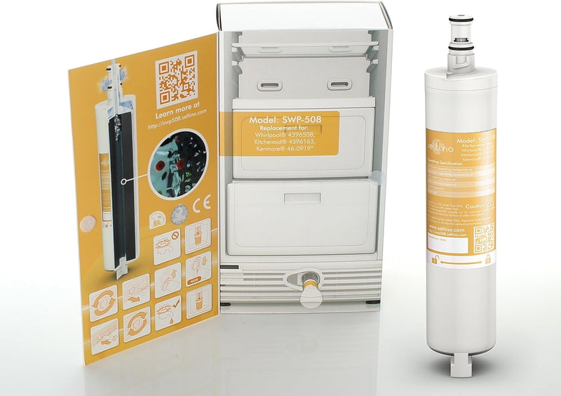 Seltino SWP-508 service - Wasserfilter Seltino ersetzt Whirlpool Bauknecht SBS001 SBS002 SBS003