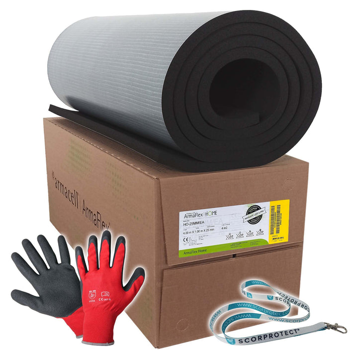 Armaflex® Armacell® original XG Kautschuk Platten selbstklebend (Isolierstärke 25 mm 1000 x 4000 mm