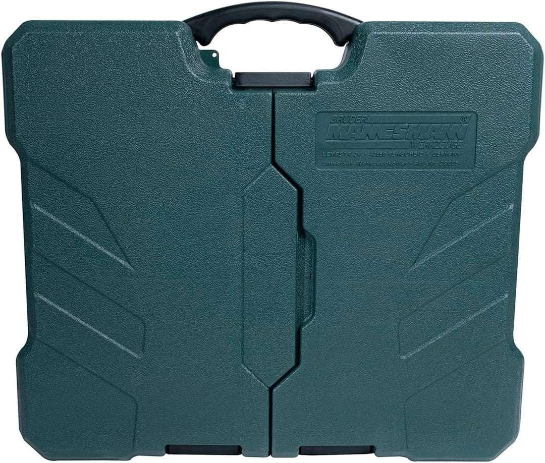 Brüder Mannesmann M29085 Premium Universal und Haushalts-Werkzeugkoffer, Blau, 89-tlg Single, Single
