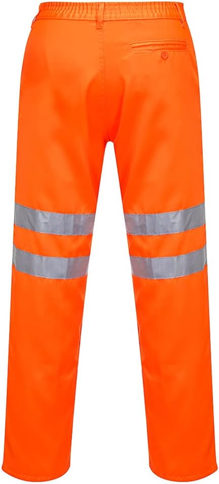 Portwest Warnschutz-Hose aus Polyester-Baumwolle RIS, Grösse: XXXL, Farbe: Orange, RT45ORRXXXL 3XL O