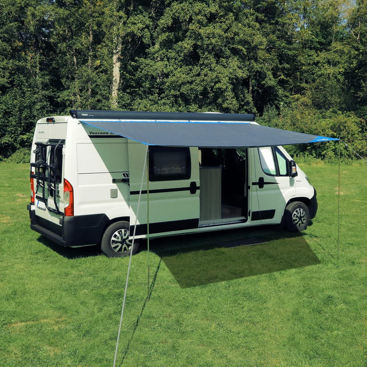 deiwo® Essential Sonnensegel, grau, 2,50 x 2,4m, Wassersäule 2000mm 250, 250