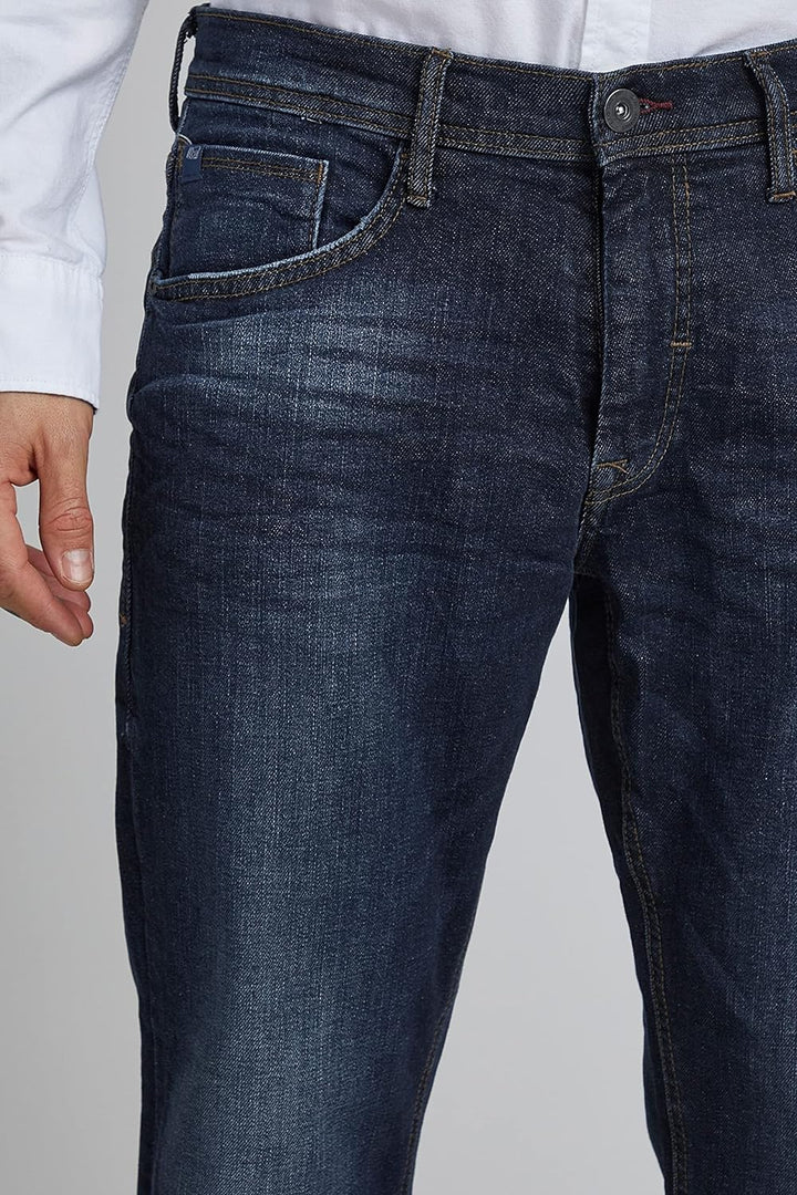 Blend 20711004 Herren Jeans Hose Denim mit Stretch 5-Pocket Blizzard Fit Regular Fit, Grösse:33/34,