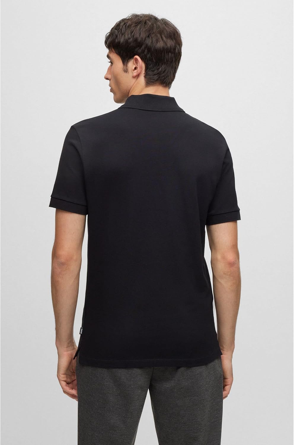 BOSS Herren Pallas 10241531 01, L Schwarz