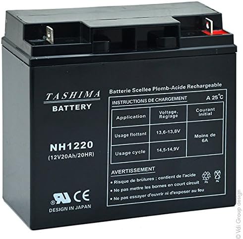 Tashima - Motorrad Batterie NH1220 / NH1218 12V 20Ah