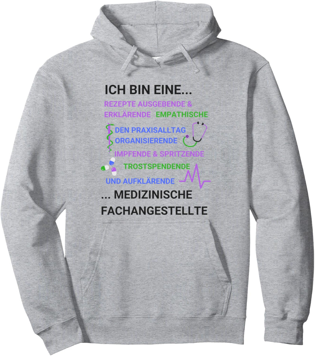 MFA Arzthelferin Definition Schön Spruch Witzig Damen Stolz Pullover Hoodie