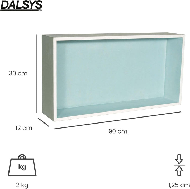 Wandnische Dusche 30 x 90 x 12cm befliesbar – einbaufertige imprägnierte Gipskarton-Duschnische für