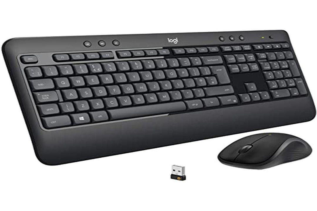 Logitech MK540 Advanced Kabellose Tastatur und Maus Combo für Windows, Italienisches QWERTY-Layout -