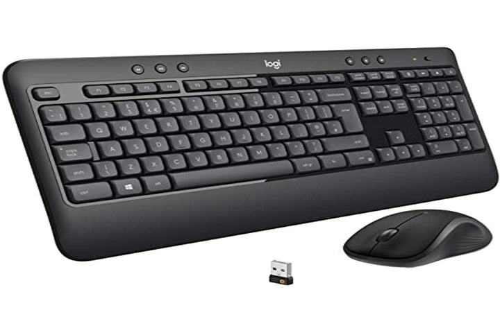 Logitech MK540 Advanced Kabellose Tastatur und Maus Combo für Windows, Italienisches QWERTY-Layout -