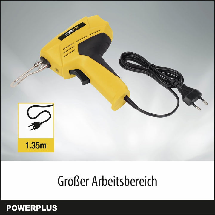 POWERPLUS POWX1386 - Pistola de soldadura 100w