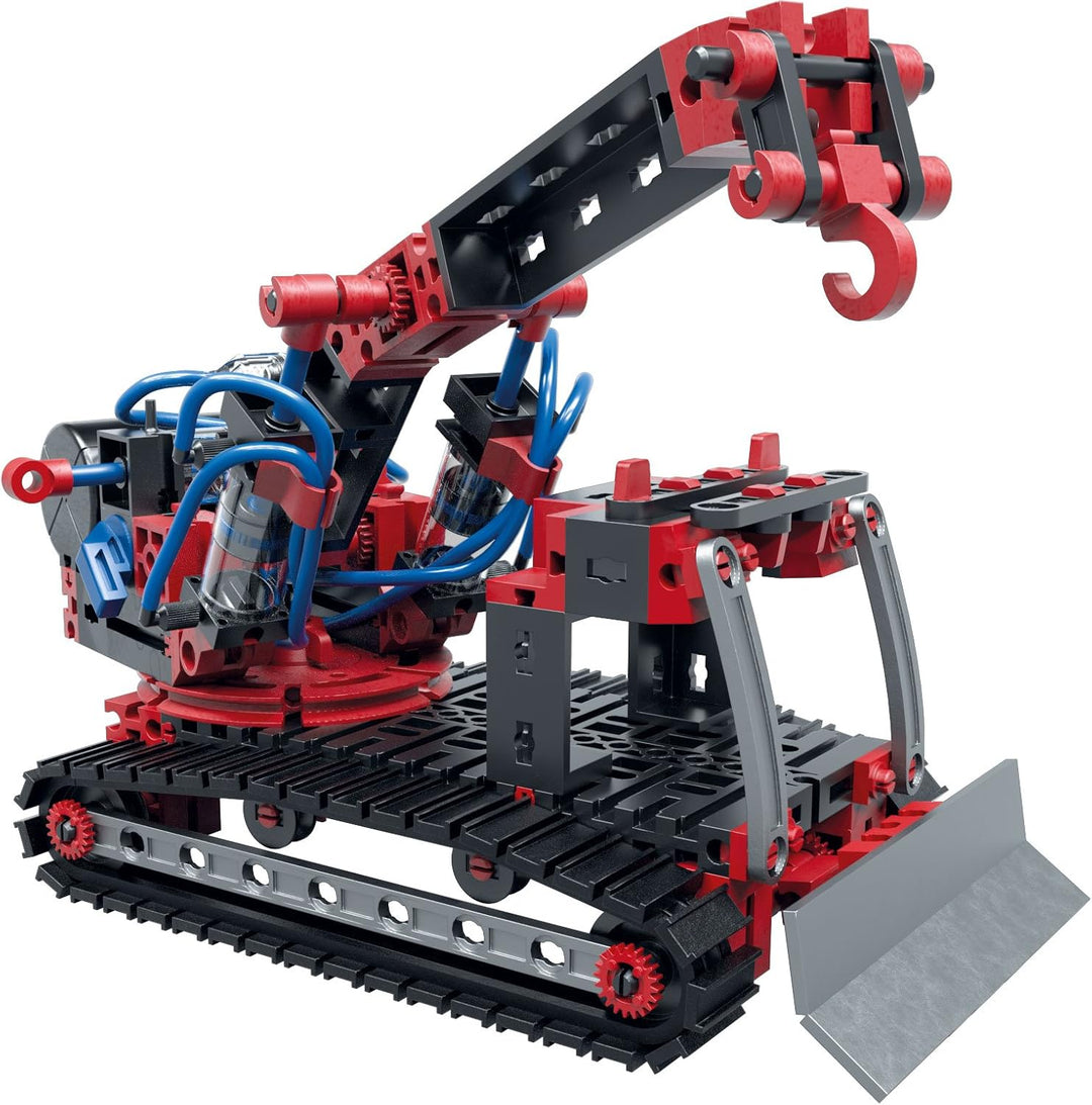 fischertechnik 533874 PROFI Pneumatic Power – Bausatz für Kinder ab 8 Jahren, pneumatisch betriebene