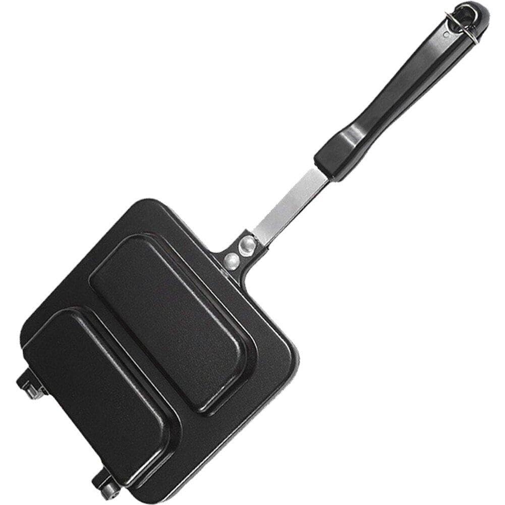 Muteitt Panini Kitchen Tortillas Sandwichmaker Doppelseitige Bratpfanne, Gegrillter Käsehersteller,
