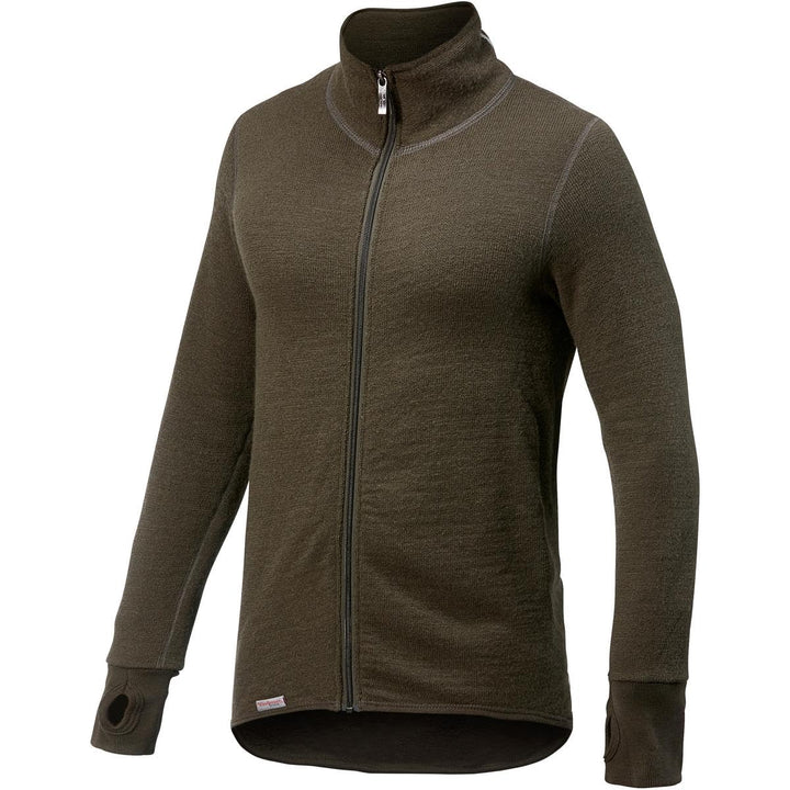 Woolpower Unisex Full Zip Jacket 400 Coat (1er Pack) XXS Grün, XXS Grün