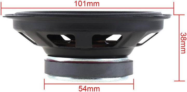 2 x 10 cm 60 W 2-Wege-Frequenz-Frequenz-Auto-Audio-Stereo-Lautsprecher Auto-Lautsprecher Autolautspr