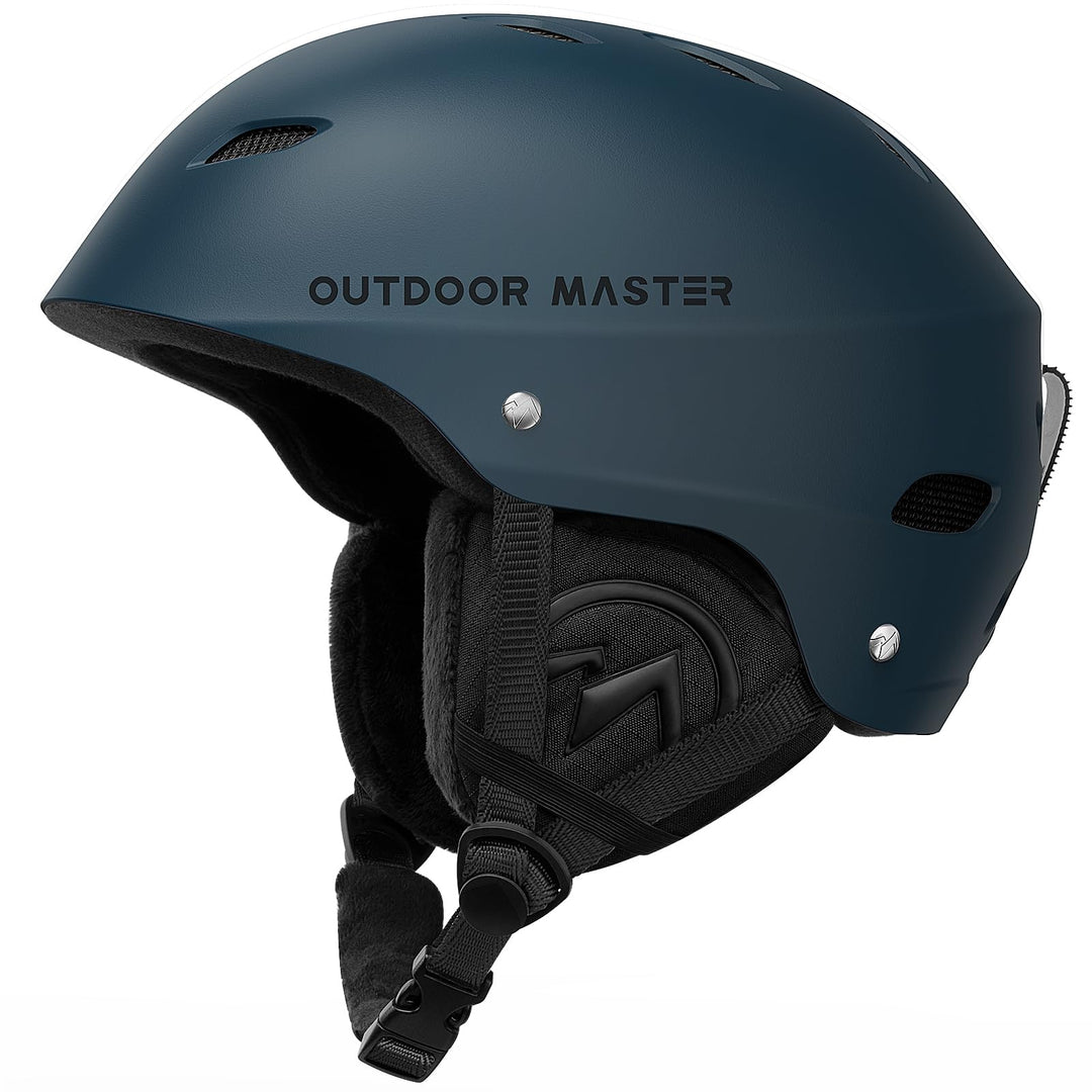 OutdoorMaster Kelvin Unisex Skihelm - Schneesporthelm für Skifahren/Snowboard mit Belüftungssystem,