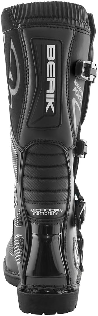 Berik Terrain Adventure Enduro/MX Stiefel, schwarz, 41 41 EU Schwarz, 41 EU Schwarz
