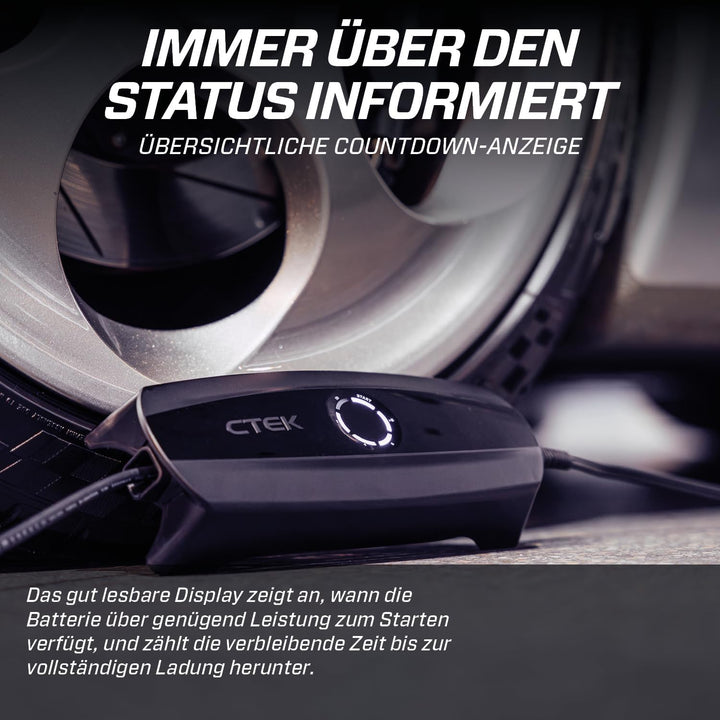 CTEK CS ONE (Gen 2) mit WLAN, 12-V-Smart-Batterieladegerät und -Erhaltungsladegerät mit App-Steuerun