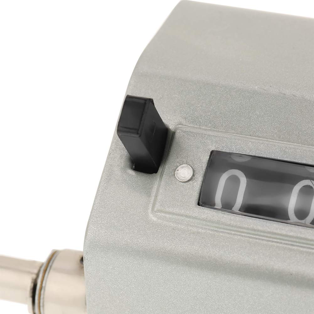 Meterzähler, Rollendes Rad 5 Digits 0-9999.9 Längenzähler Max. Geschwindigkeit 350 U/min zum Aufzeic