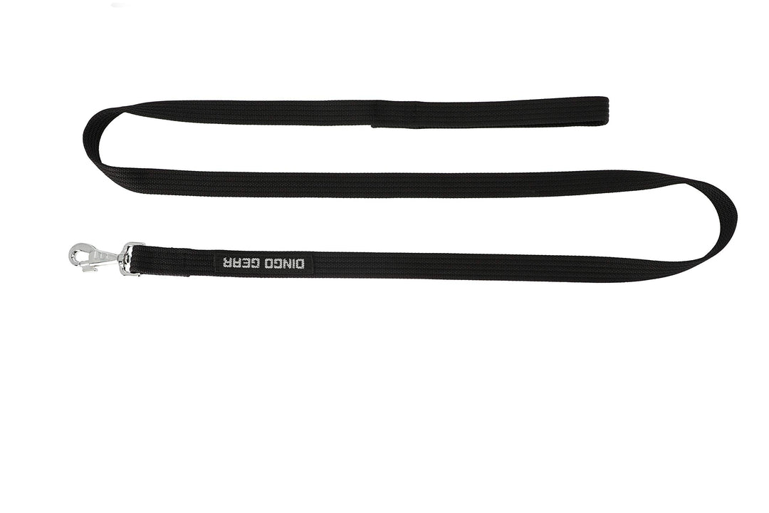 Dingo Gear Hundeleine aus Stylonband Länge 200 cm Breite 2,8 cm Leine Einzel für Starke grosse Hund