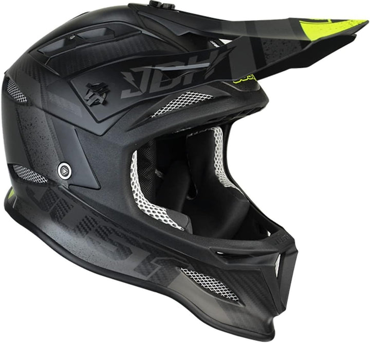 Just 1 Helmets Just1 Jdh Assault Black-Yellow + MIPS XXL Downhill/MTB/Enduro Helm, Schwarz-Gelb
