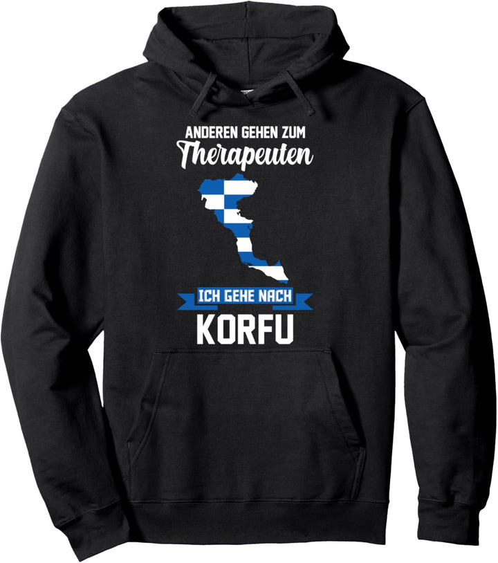 Korfu Griechenland Reise Pullover Hoodie