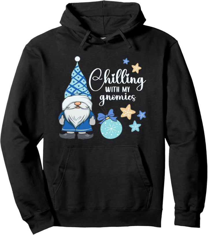 Winter Wichtel, nordisch, Weihnachts-Gnom Pullover Hoodie