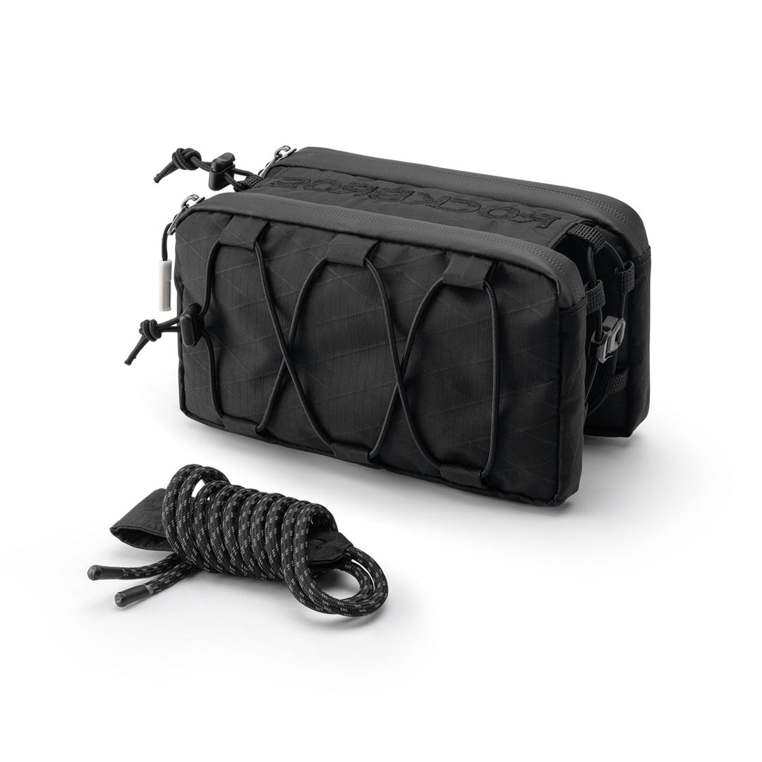 ROCKBROS Rahmentasche Fahrradtasche Oberrohr Schlankes Design mit Elastischer Seitenschnur, Fahrrad