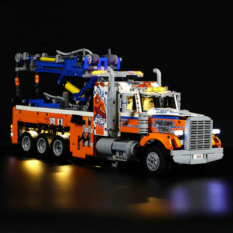 GEAMENT Licht-Set Kompatibel mit Lego Schwerlast-Abschleppwagen (Heavy-Duty Tow Truck) - Beleuchtung