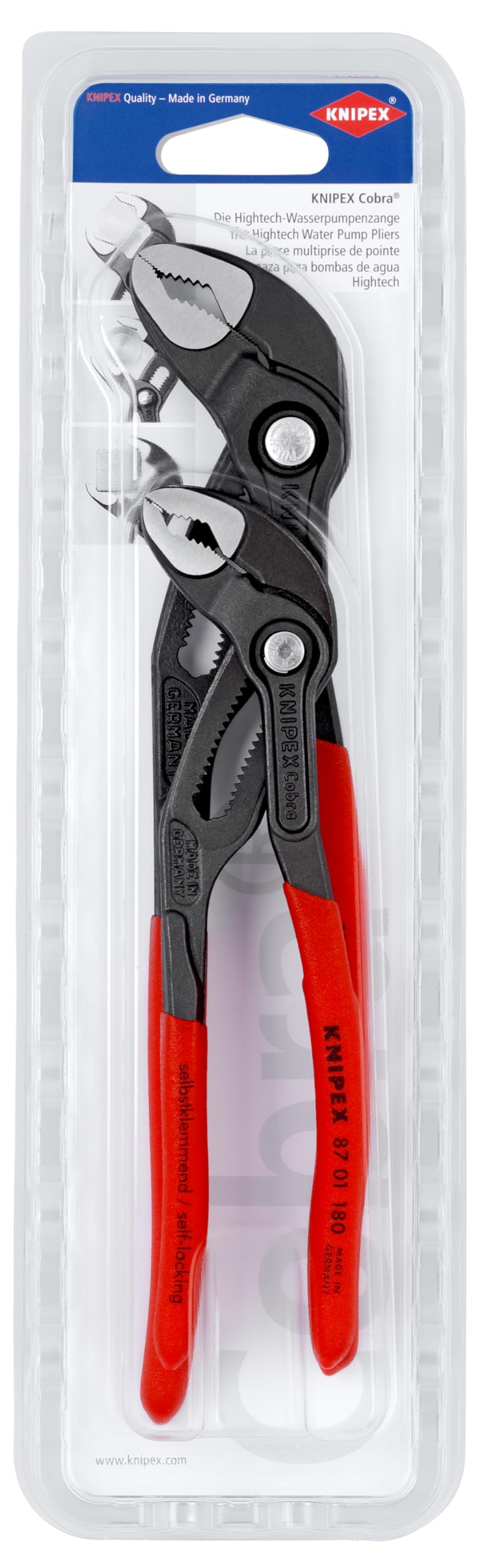 Knipex Zangen-Set (SB-Karte/Blister) 00 31 20 V01 Single, Single