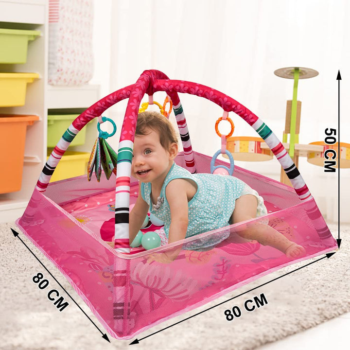 Baby Spielbogen Baby Spieldecke mit Musik & Lichtern ，Pädagogisches Spielzeug für Baby & Kleinkinder