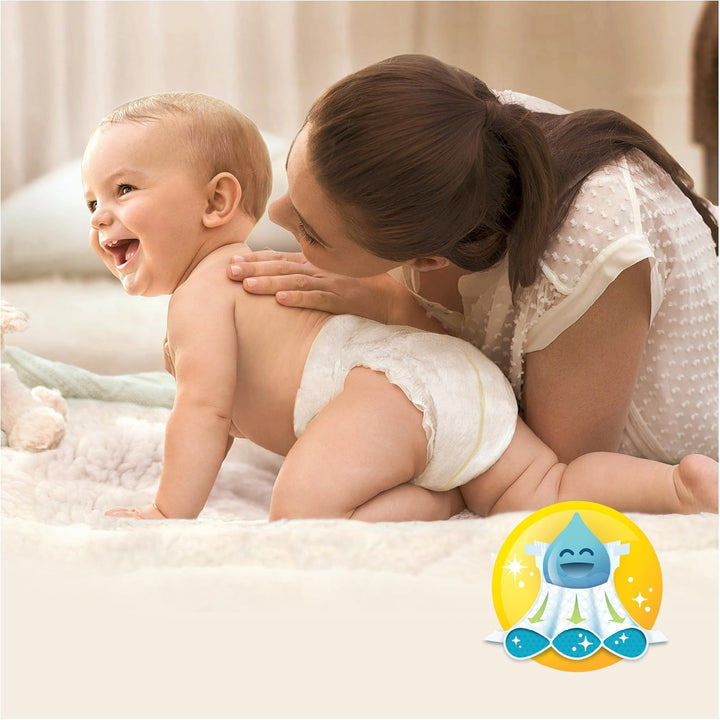 Pampers Premium Protection New Baby Grösse 1, 44 Windeln, 2-5 kg Grösse 1 (44 Stück), Grösse 1 (44 S