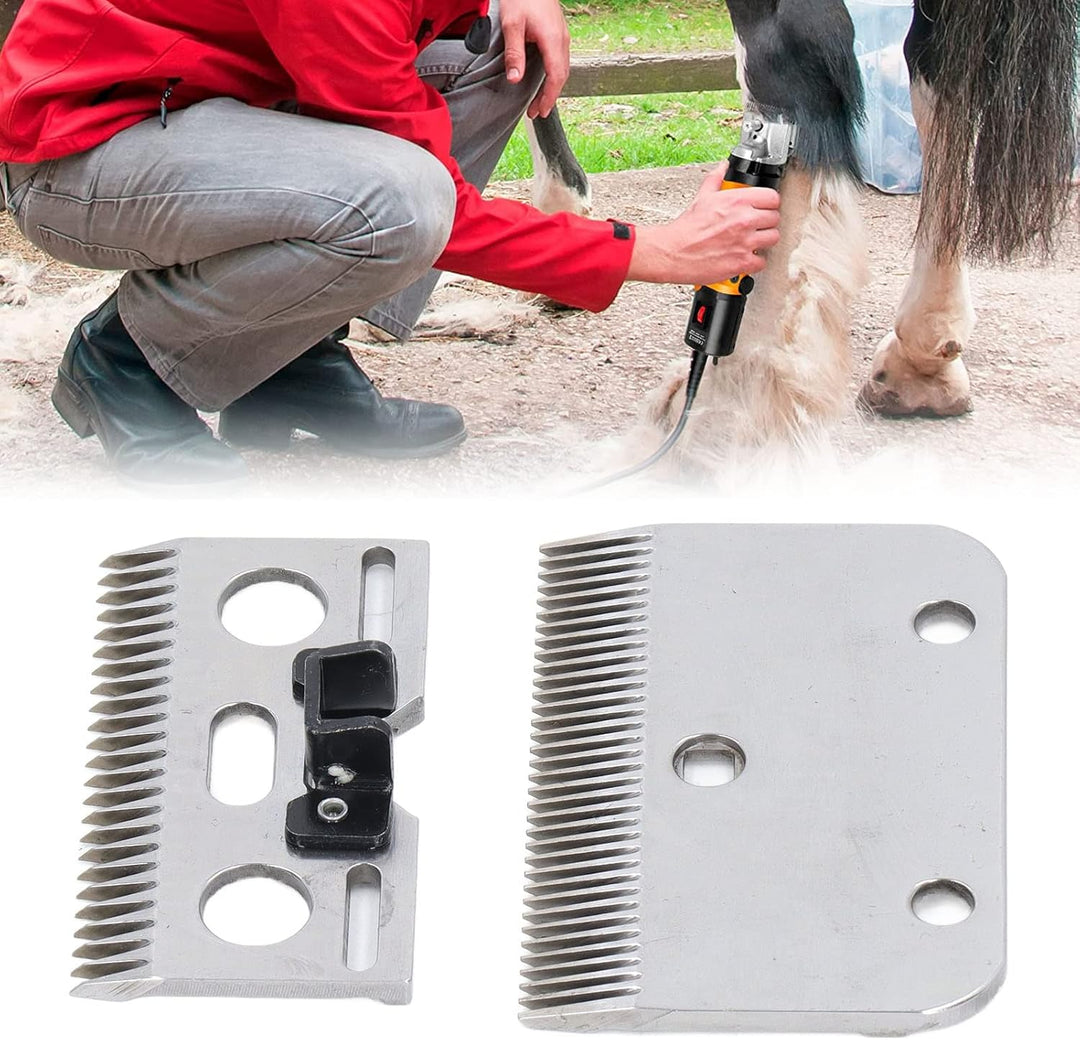 35 Zahn-Pferdeschermaschine, Hartmetall-Universal-Haarschneidemaschine für Vieh, Ersatz-Pferdescherm