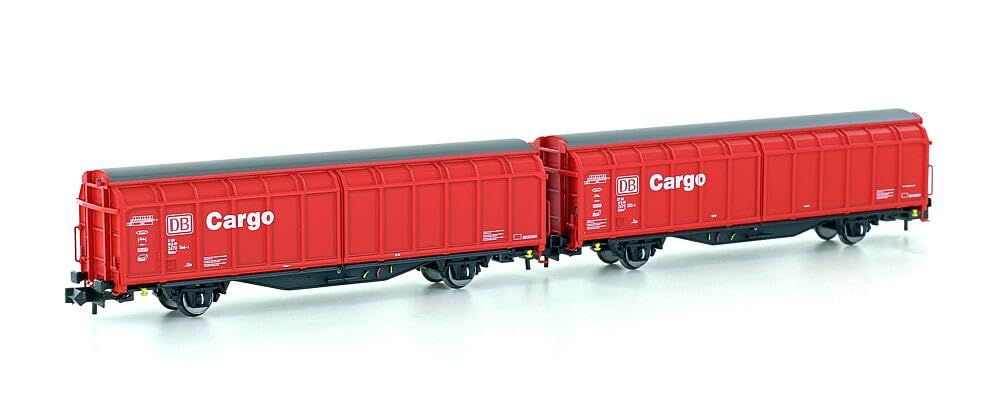 81222048-2er Set Schiebewandwagen Hbbillns DB Cargo, Ep.V - Spurweite N