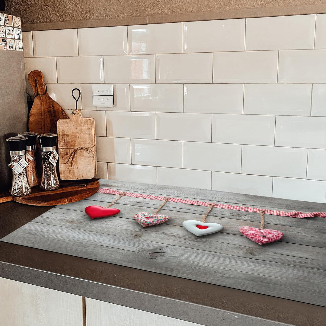 KitchenYeah© Herdabdeckplatte Einteilig Ceranfeld Abdeckplatte für | 89x51 cm - Induktionsschutz Cer