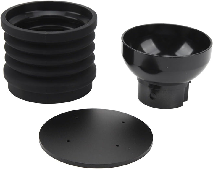 Kaffeemühle Einzeldosistrichter, 2-in-1-Funktion, Handdruck-Kaffeebohnenmühle, Luftblasender Bohnenb