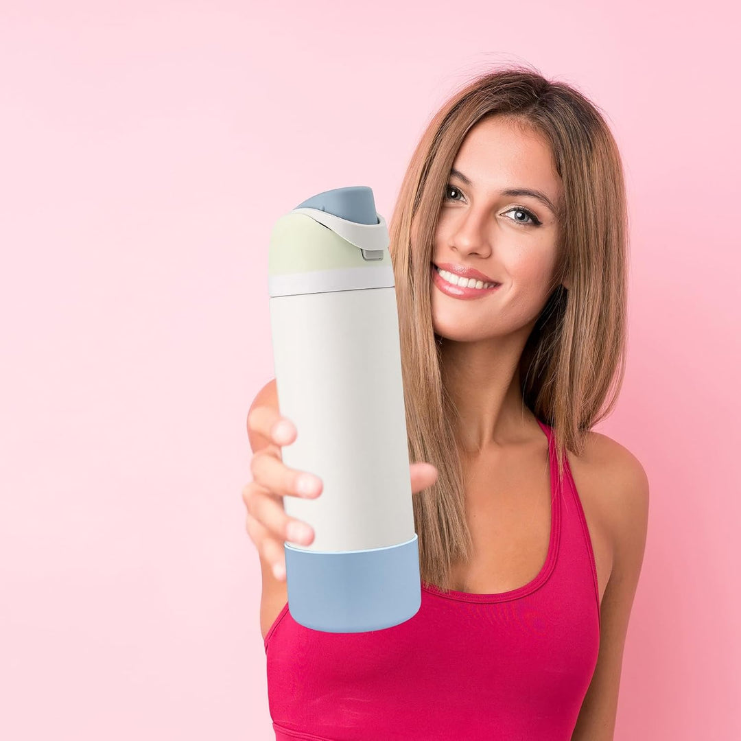 HEYSKAY Silikon-Stiefel für Owala Flask Wasserflasche, 907 ml, rutschfeste Schutzhülle für Owala Twi