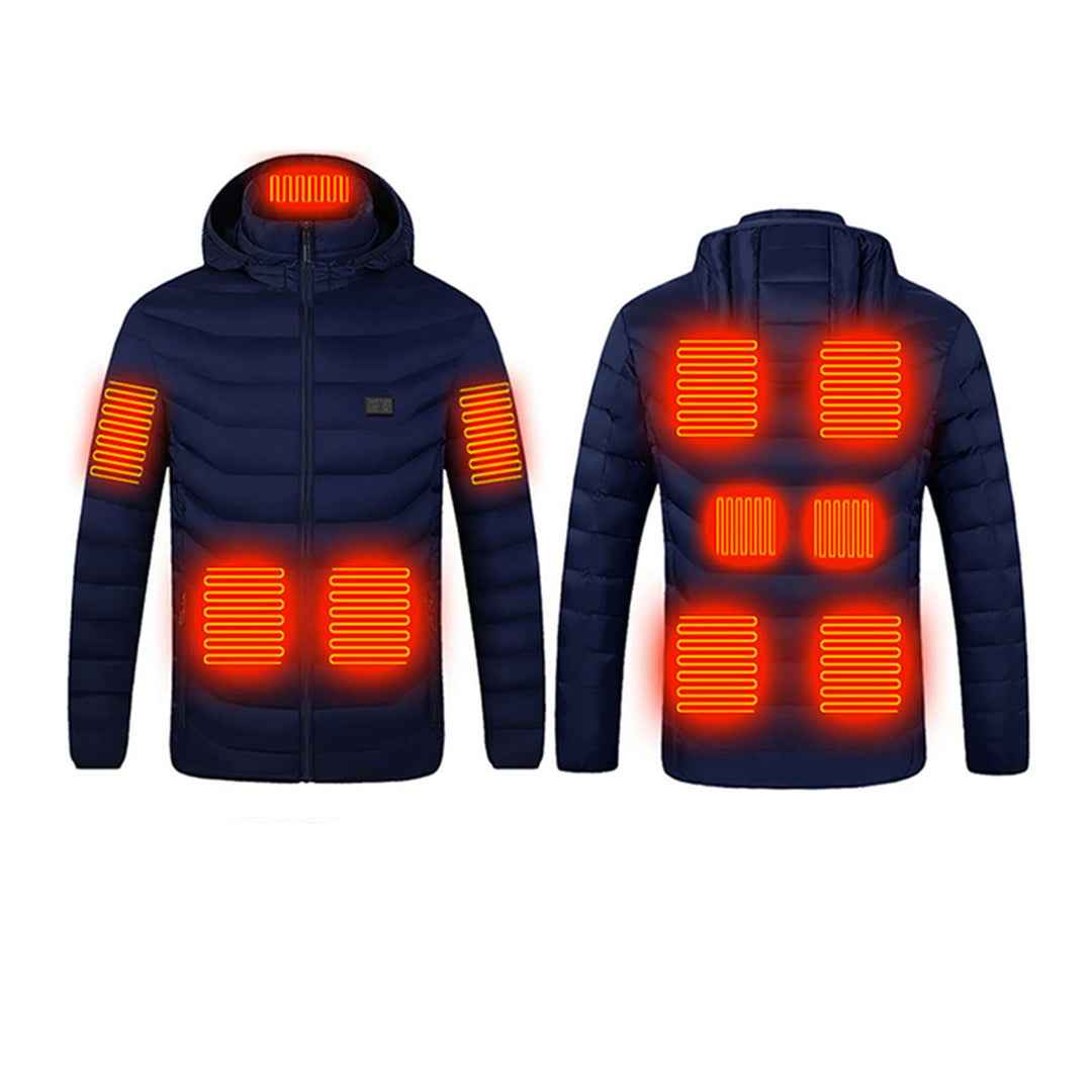 Heizjacke Herren Damen Beheizbare Jacke Beheizte Jacke Wärmende Beheizbare Weste Winter Warm Daunenj