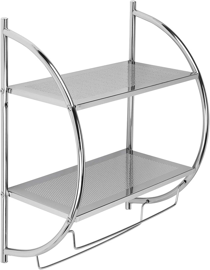 Croydex Universal Flush Ventil Hebel Kabel, Edelstahl, Chrome, 25.5 x 45 x 54.3 cm Regal und Handtuc