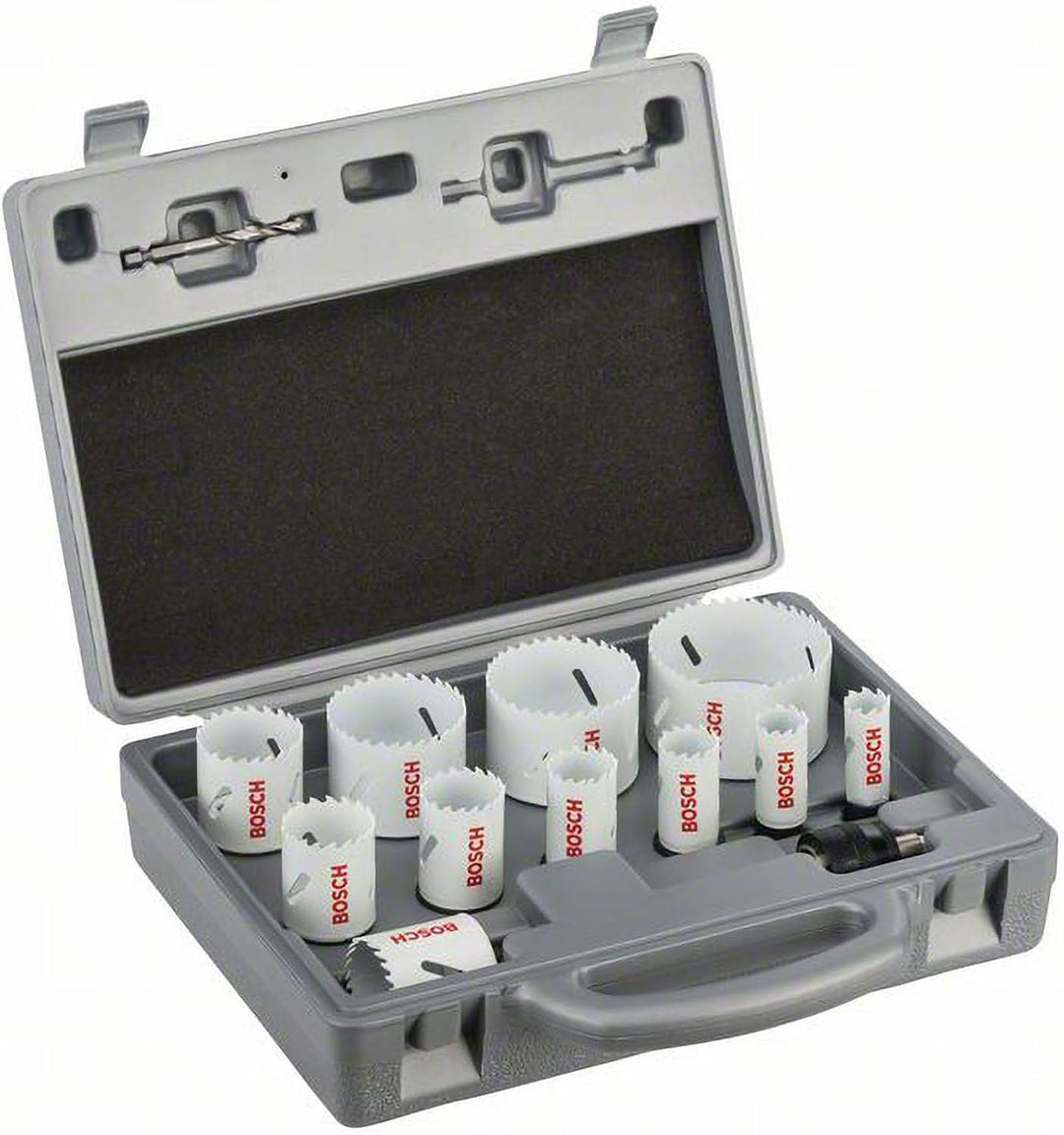 Bosch Professional 14 tlg. Lochsäge HSS BiM Progressor for Wood & Metal Set Sanitär (für rostfreien