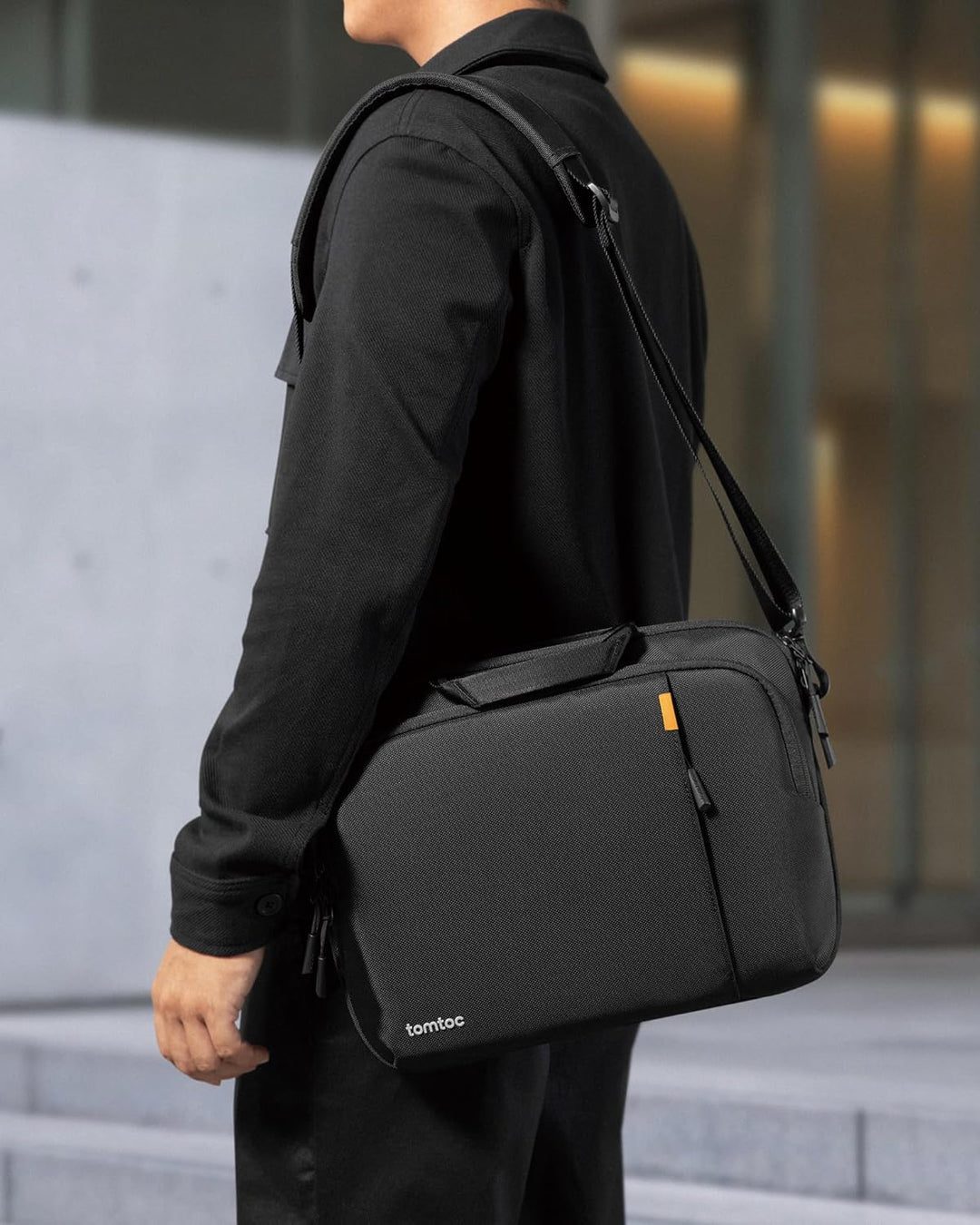tomtoc Laptop Tasche für Neu 14-Zoll MacBook Pro M4/M3/M2/M1 Pro/Max (2024-2021) A3112 A3401 A3185 A