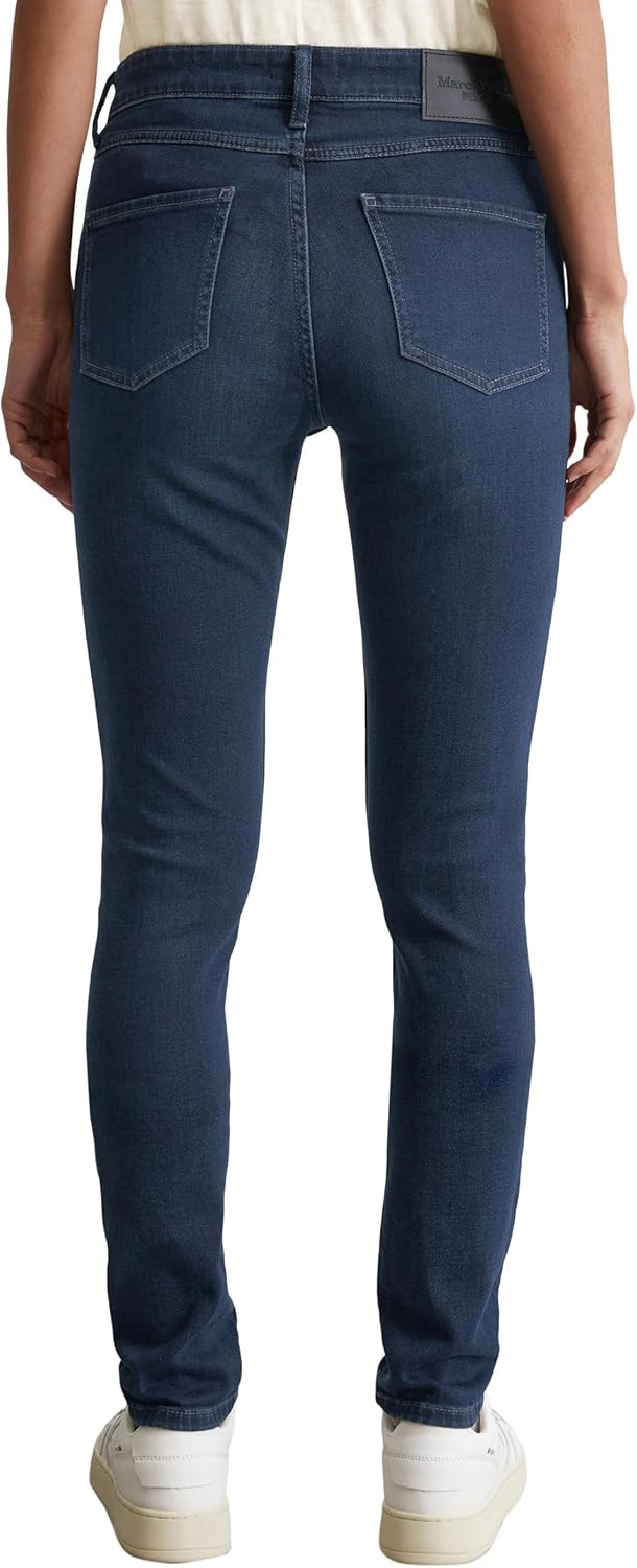 Marc O'Polo Denim Damen Jeanshose mit Stretch-Anteil Slim Fit 26W / 34L 4443, 26W / 34L 4443