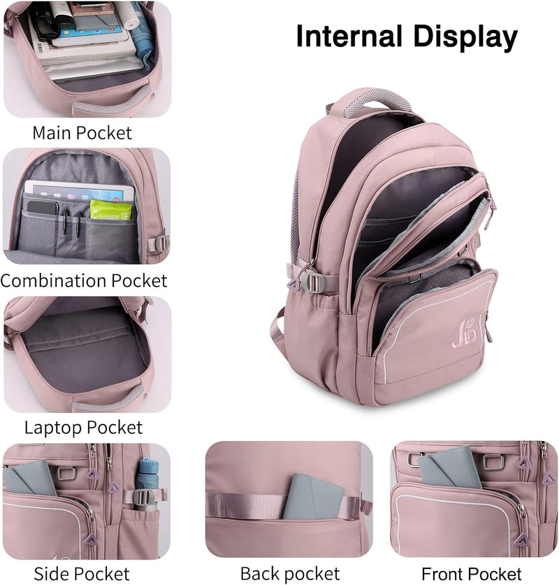 FANDARE Schulrucksack Schulrucksack Ultraleicht Daypacks Kinderrucksack Schultasche Jungen Mädchen R