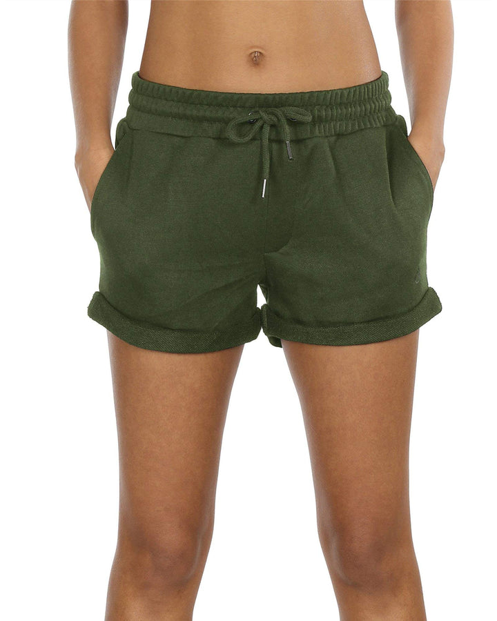 icyzone Damen Sportshorts Kurze Sporthose Atmungsaktive Laufshorts Bequeme Trainingsshorts für Fitne