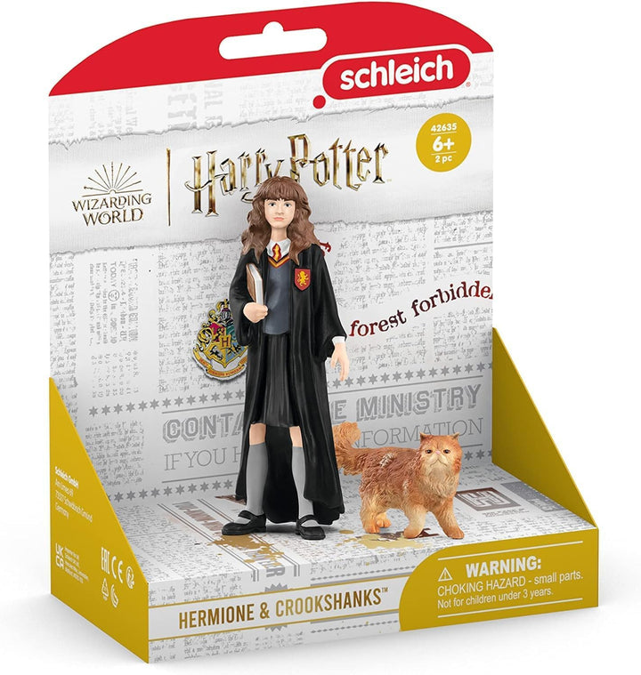 SCHLEICH 42635 Hermine Granger & Krummbein, ab 6 Jahren, Harry Potter - Spielfigur, 3 x 3 x 10 cm, S